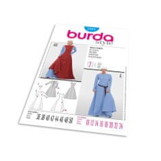 Burda Střih Burda 7977 - Středověké šaty, hradní paní, královna