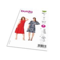 Burda Střih Burda 6133 - Empírové šaty se širokou sukní