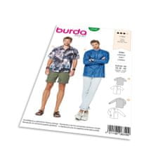 Burda Střih Burda 6349 - Pánská košile