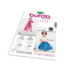 Burda Střih Burda 2518 - RocknRoll, taneční sukně, kolová sukně