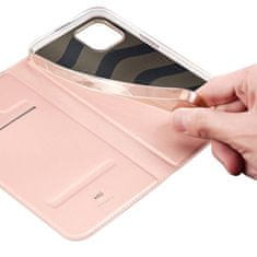 Dux Ducis Skin Pro knížkové pouzdro pro Apple iPhone 14 Plus , růžová 6934913035092