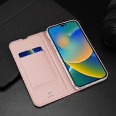 Dux Ducis Skin Pro knížkové pouzdro pro Apple iPhone 14 Pro Max , růžová 6934913035177