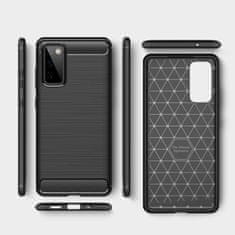 OEM Kryt Samsung Galaxy S20 FE / S20 Lite Nexeri TPU Premium Carbon černé