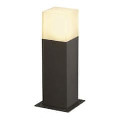 SLV BIG WHITE GRAFIT 30, venkovní stojací lampa, TC-DSE, IP44, antracit, úsporná žárovka, D/Š/V 12/12/30 cm, max. 11 W 231215