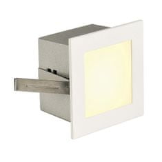 SLV BIG WHITE FRAME BASIC, vestavné svítidlo, LED, 3000K, hranaté, bílé matné, vč. listových pružin 113262