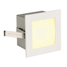 SLV BIG WHITE FRAME BASIC, vestavné svítidlo, LED, 3000K, hranaté, bílé matné, vč. listových pružin 113262