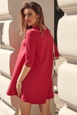 Fasardi Dámské volnočasové šaty Magu amarantová růžová One size