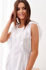 Fasardi Dámské volnočasové šaty Gukerar bílá One size