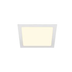 SLV BIG WHITE SENSER 24 Indoor, stropní LED svítidlo, hranaté, bílé, 3000K 1003013