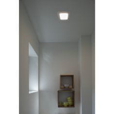 SLV BIG WHITE SENSER 12 Indoor, stropní LED svítidlo, hranaté, bílé, 3000K 1003011