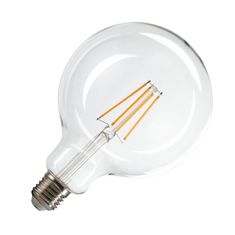 SLV BIG WHITE G125 E27 LED světelný zdroj transparentní 7,5 W 2700 K CRI 90 320° 1005310