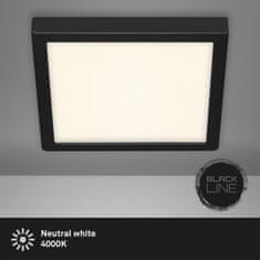 BRILONER BRILONER LED stropní svítidlo, 30 cm, 21 W, černá BRI 3467-415