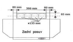 Exihand Odsavač par CH 100 bílý, 50cm, odtah zadní