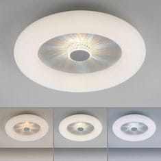 PAUL NEUHAUS LEUCHTEN DIREKT is JUST LIGHT LED stropní svítidlo bílé kruhové 50x50 křišťálový efekt stmívatelné CCT 2700-5000K LD 14383-16