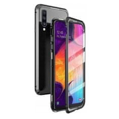 MG Magnetic Full Body Glass magnetické pouzdro na iPhone 15 Plus, černé