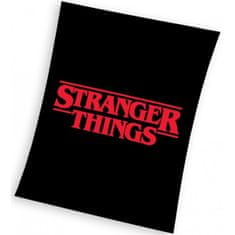 Carbotex Coral fleece deka Stranger Things Black