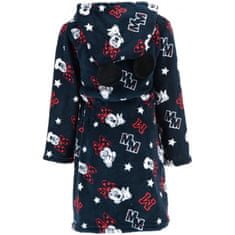 Sun City Dívčí coral fleece župan s kapucí Minnie Mouse