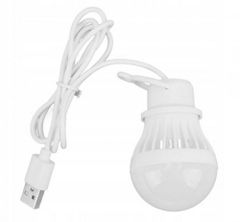 APT ZD92 Kempingová LED lampa USB, 2,5W, 1m bílá