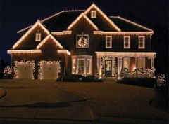 Iso Trade 11519 Vánoční světelný závěs 300 LED, 2.48 W teplá bílá 15 m