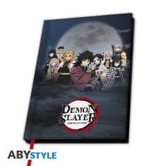 AbyStyle Demon Slayer Zápisník A5 - Nejlepší bojovníci