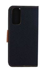 Canvas Pouzdro Xiaomi Redmi Note 11 knížkové černé 107632