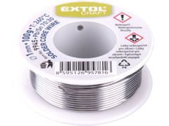 Extol Craft Drát pájecí Sn30/Pb70, O 1mm, 100g