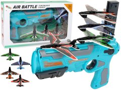 shumee Letadlo Launcher Gun Blue