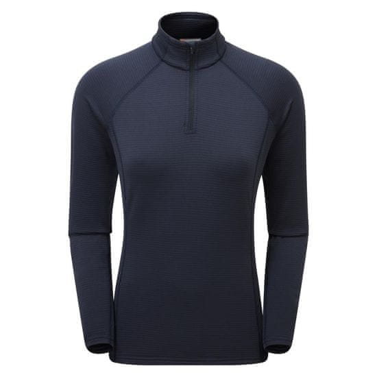 Montane Dámská funkční mikina Montane Protium Lite Pull On W eclipse blue|XS