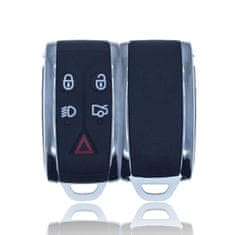 AutoKey KeylessGo klíč s dálkovym ovládáním pro Jaguar XK XKR XF XFR 5tl. HU101