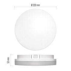 Emos LED svítidlo TORI 22 cm, 15 W, neutrální bílá, IP54