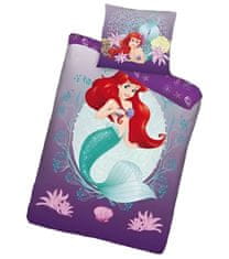 EXCELLENT Oboustranné povlečení Disney 140x200 cm - Mořská víla Ariela