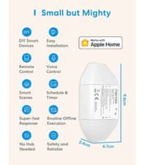 Meross Meross Smart Wi-Fi Spínací Modul, MSS710HK