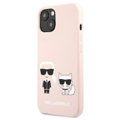 Karl Lagerfeld Slilicone Karl & Choupette Magsafe - Kryt Na Iphone 13 (Růžová)