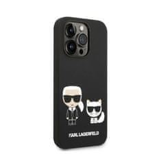 Karl Lagerfeld Tekutý Silikon Karl & Choupette Magsafe - Obal Na Iphone 14 Pr.