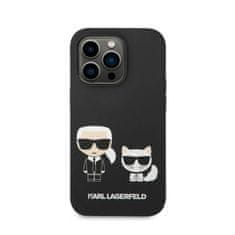 Karl Lagerfeld Tekutý Silikon Karl & Choupette Magsafe - Obal Na Iphone 14 Pr.