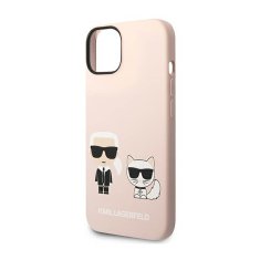 Karl Lagerfeld Tekutý Silikon Karl & Choupette Magsafe - Obal Na Iphone 14 (Rok