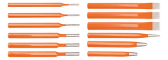 NEO TOOLS Vyrážeče, sekáče a důlčíky, sada 12 kusů - NEO tools 33-062