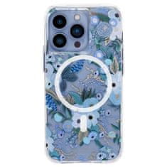 Rifle Paper Puškový Papír Clear Magsafe – Pouzdro Na Iphone 13 Pro (Garden Party Blue)