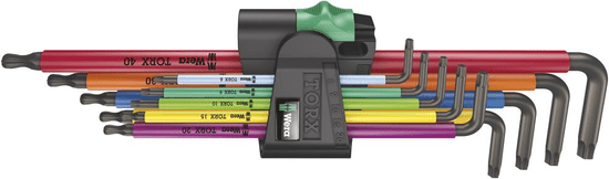 Wera Klíč Torx Multicolor 967/9