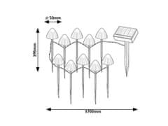 Rabalux  SKADAR LED solární lampa 77007