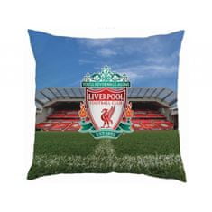 FOREVER COLLECTIBLES Oboustranný dekorační polštářek 35/35cm LIVERPOOL FC Stadium