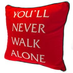 FOREVER COLLECTIBLES Oboustranný dekorační polštářek 35/35cm LIVERPOOL FC YNWA