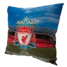 FOREVER COLLECTIBLES Oboustranný dekorační polštářek 35/35cm LIVERPOOL FC Stadium