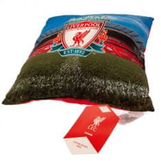 FOREVER COLLECTIBLES Oboustranný dekorační polštářek 35/35cm LIVERPOOL FC Stadium