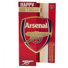 FOREVER COLLECTIBLES Narozeninové blahopřání v obálce ARSENAL FC Birthday Card