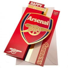 FOREVER COLLECTIBLES Narozeninové blahopřání v obálce ARSENAL FC Birthday Card