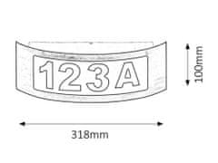 Rabalux  INNSBRUCK venkovní osvětlení (domovní čísla) 8748