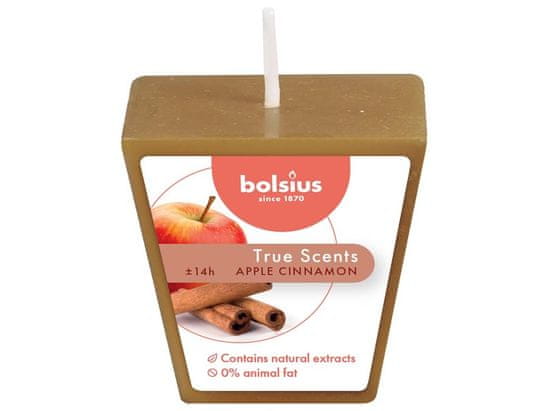 Bolsius Aromatic 2.0 Votivní vonná svíčka 48mm, Apple Cinammon