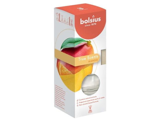 Bolsius Aromatic 2.0 Diffuser Mango 45ml + vonná stébla