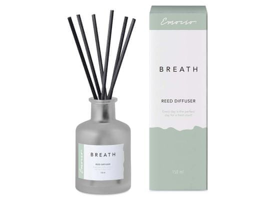 Emocio Diffuser 150ml Wellness Breath, vonná stébla